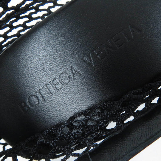 BOTTEGAVENETA pumps Mesh, Metal black Chain trim Women 37 Used Authentic