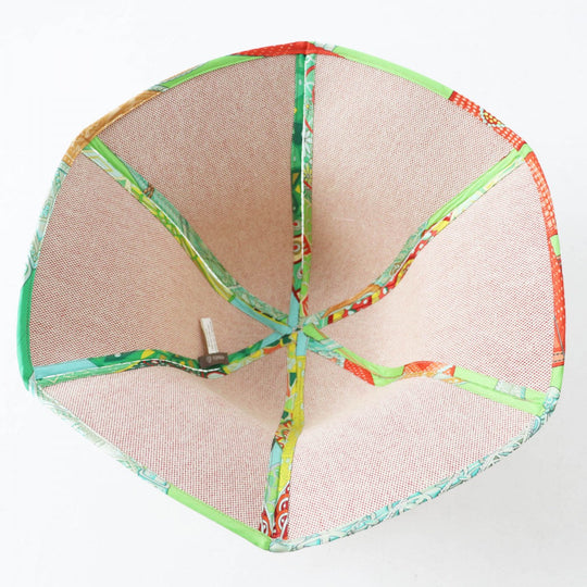 HERMES hat Main: 100% cotton, Part: 100% silk Red type Multi petit h petit ash Women Used Authentic