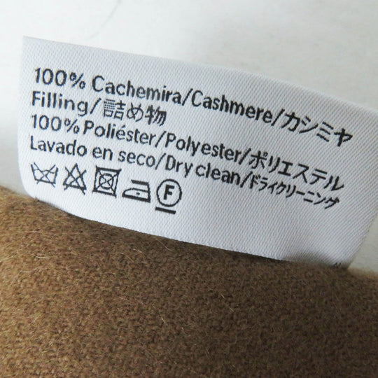 LOEWE Scarf Main: 100% cashmere, Filling: 100% polyester Brown Women Used Authentic
