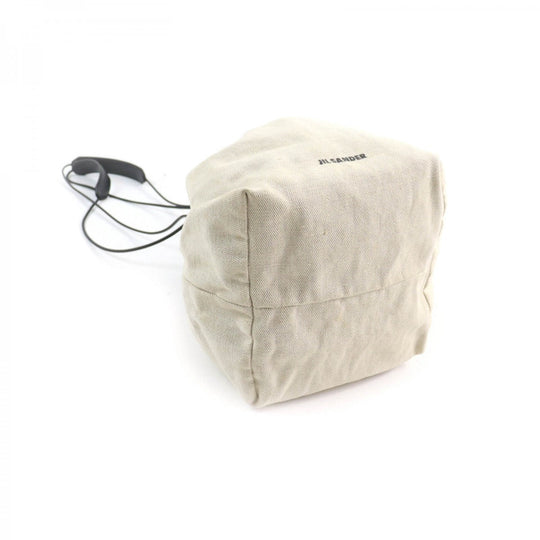 JIL SANDER Shoulder Bag JSPR853407 WRB73010N Main: Leather, Main: Canvas Black natural Women Used Authentic