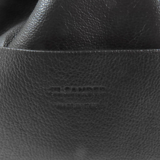 JIL SANDER Shoulder Bag JSPR853407 WRB73010N Main: Leather, Main: Canvas Black natural Women Used Authentic