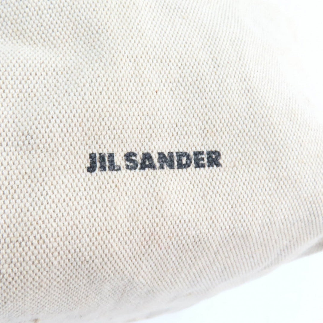 JIL SANDER Shoulder Bag JSPR853407 WRB73010N Main: Leather, Main: Canvas Black natural Women Used Authentic