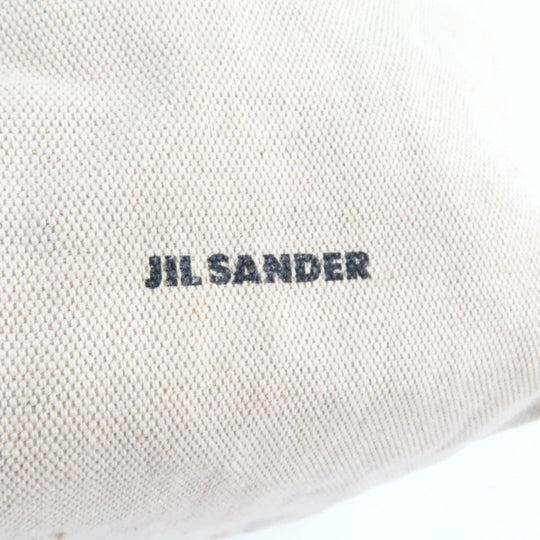 JIL SANDER Shoulder Bag JSPR853407 WRB73010N Main: Leather, Main: Canvas Black natural Women Used Authentic