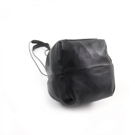 JIL SANDER Shoulder Bag JSPR853407 WRB73010N Main: Leather, Main: Canvas Black natural Women Used Authentic