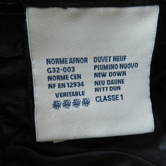 MONCLER down coat Nylon black HERMINE zero