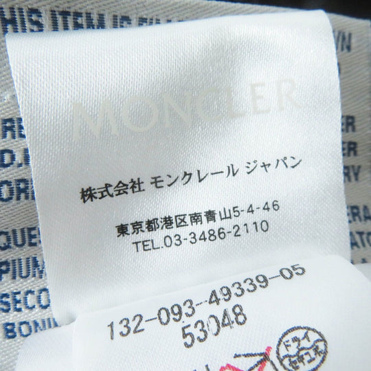 MONCLER down coat Nylon black HERMINE zero