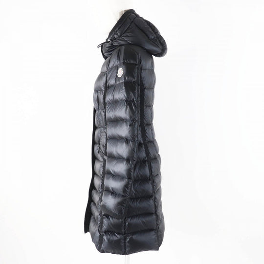 MONCLER down coat Nylon black HERMINE zero