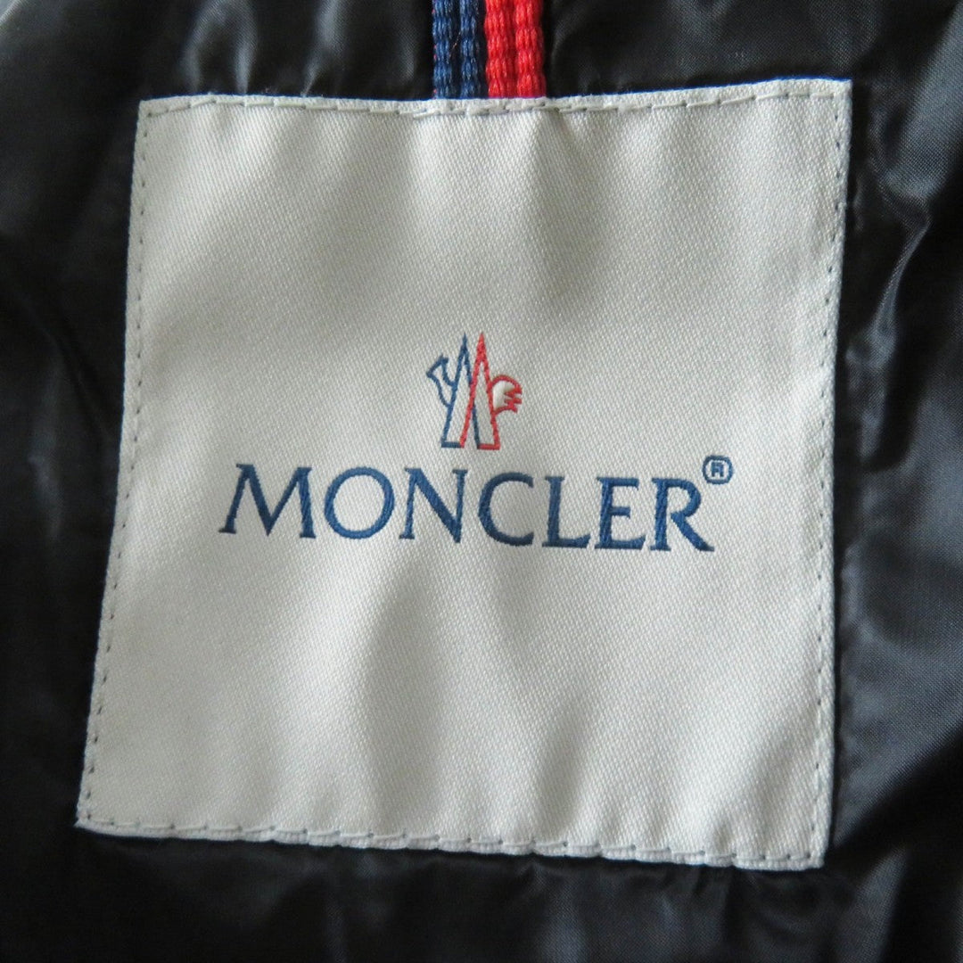 MONCLER down coat Nylon black HERMINE zero