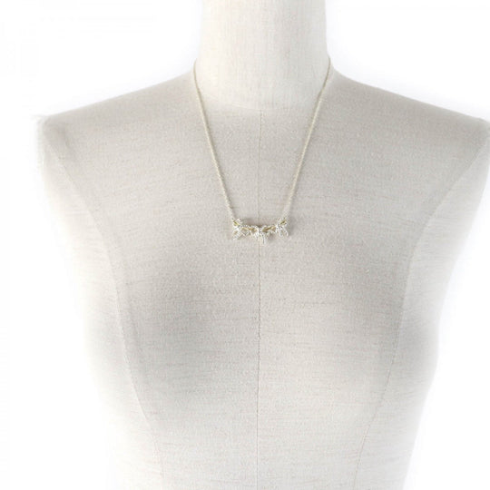 TIFFANY&Co. Necklace Main: SV925, Part: 750 Silver gold Women Used Authentic