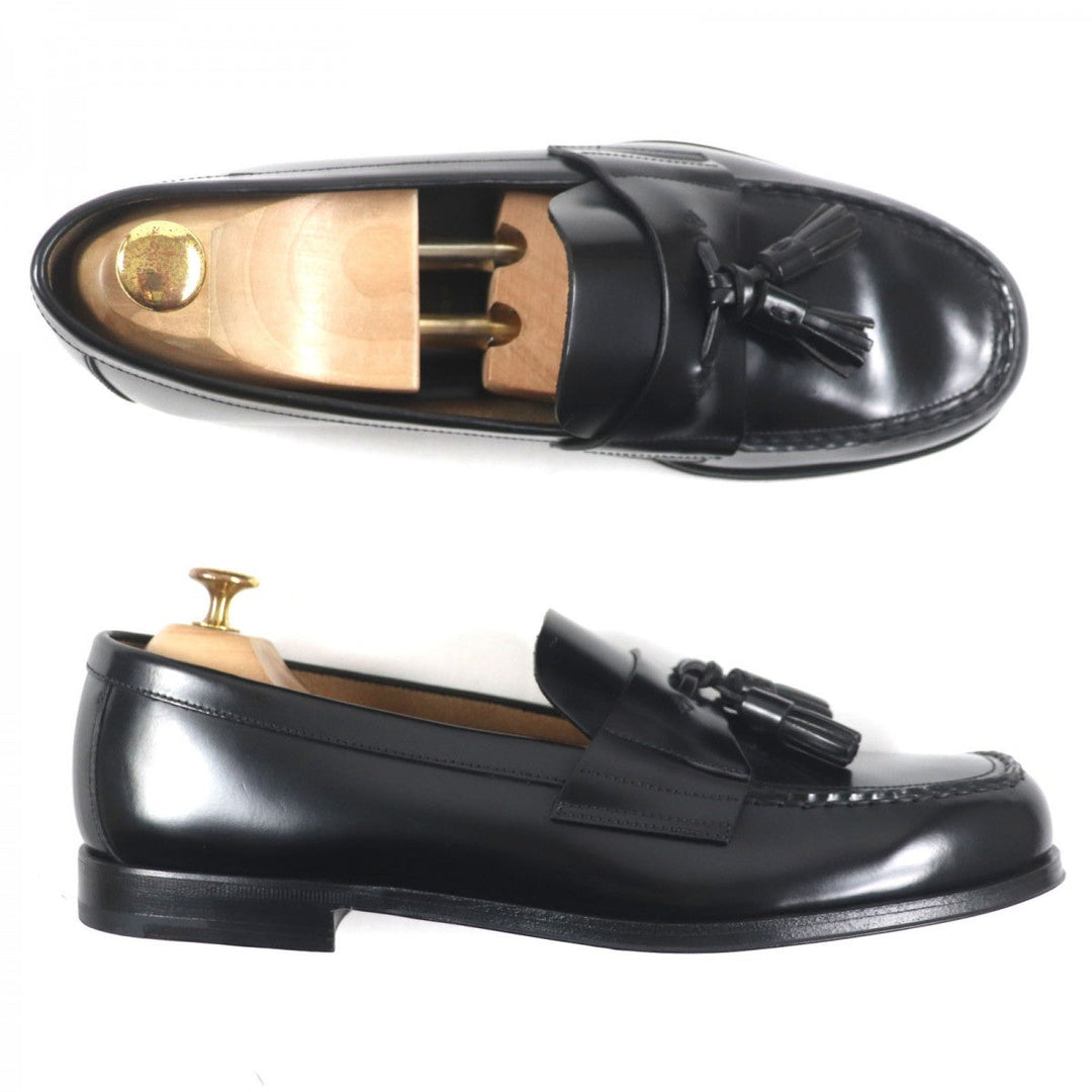 PRADA loafers 2DB214 Main: Brushed leather black mens 10 Used Authentic