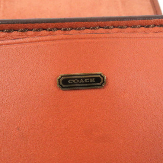 COACH Sling bag 70722 Main: Leather Brown mens Used Authentic