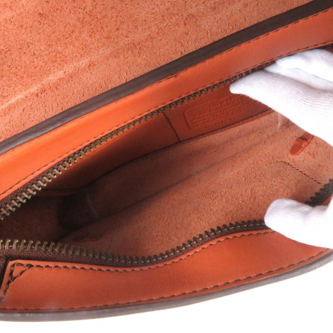 COACH Sling bag 70722 Main: Leather Brown mens Used Authentic