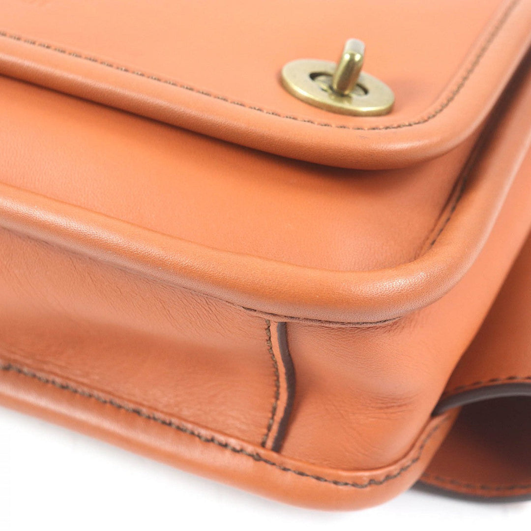 COACH Sling bag 70722 Main: Leather Brown mens Used Authentic