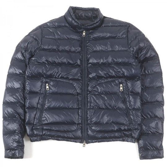 MONCLER Down jacket Main: 100% nylon, Filling: 90% down, Filling: 10% feather Navy ACORUS GIUBBOTTO mens 2 Used Authentic
