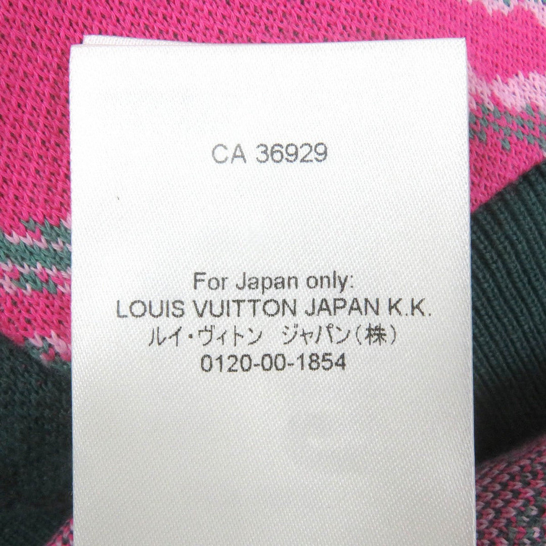 LOUIS VUITTON Hoodie Main: 100% cotton green mens XL Used Authentic