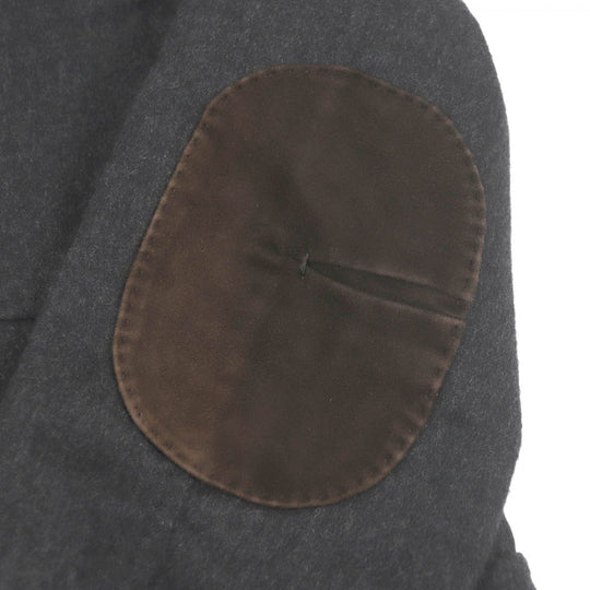 Berluti tailored jacket Lining: 100% cashmere, part: lambskin Dark gray mens 50 Used Authentic