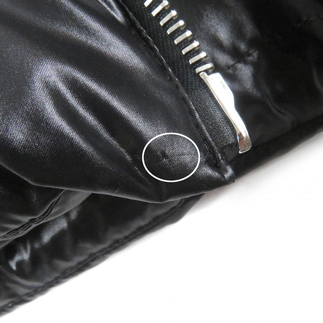 MONCLER Down vest Main: 100% nylon, Filling: 90% down, Filling: 10% feather black BANKER GILET mens Used Authentic