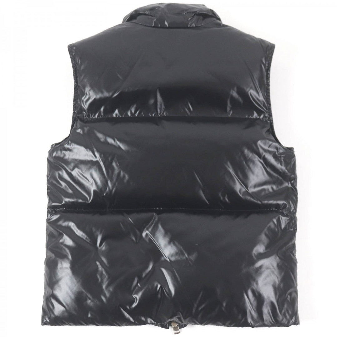 MONCLER Down vest Main: 100% nylon, Filling: 90% down, Filling: 10% feather black BANKER GILET mens Used Authentic