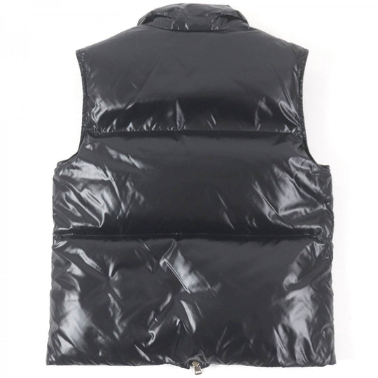 MONCLER Down vest Main: 100% nylon, Filling: 90% down, Filling: 10% feather black BANKER GILET mens Used Authentic