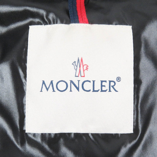 MONCLER Down vest Main: 100% nylon, Filling: 90% down, Filling: 10% feather black BANKER GILET mens Used Authentic