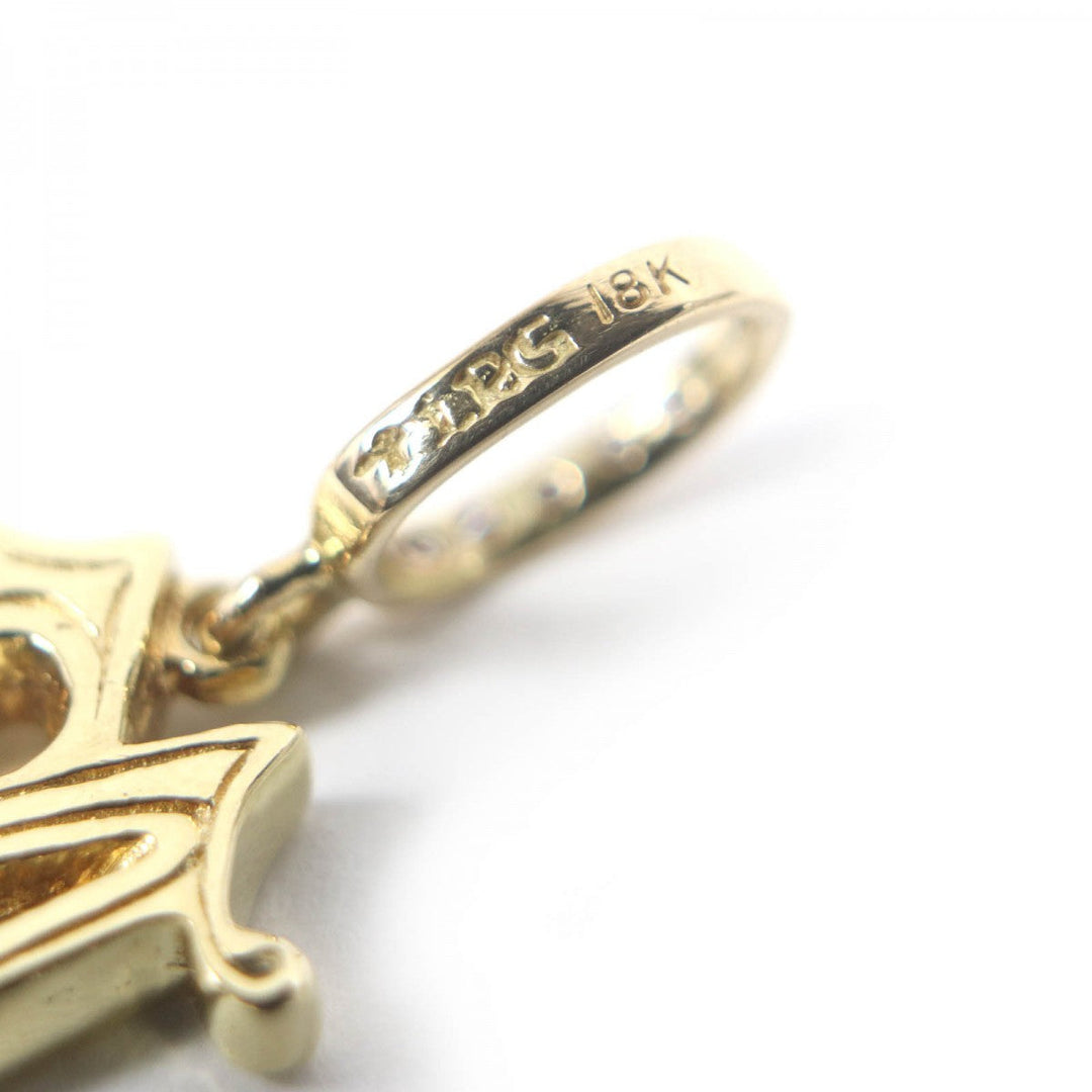 Loree Rodkin Pendant top Main: 18K, Part: Crystal gold MEDIVAL INITIAL PENDANT mens Used Authentic