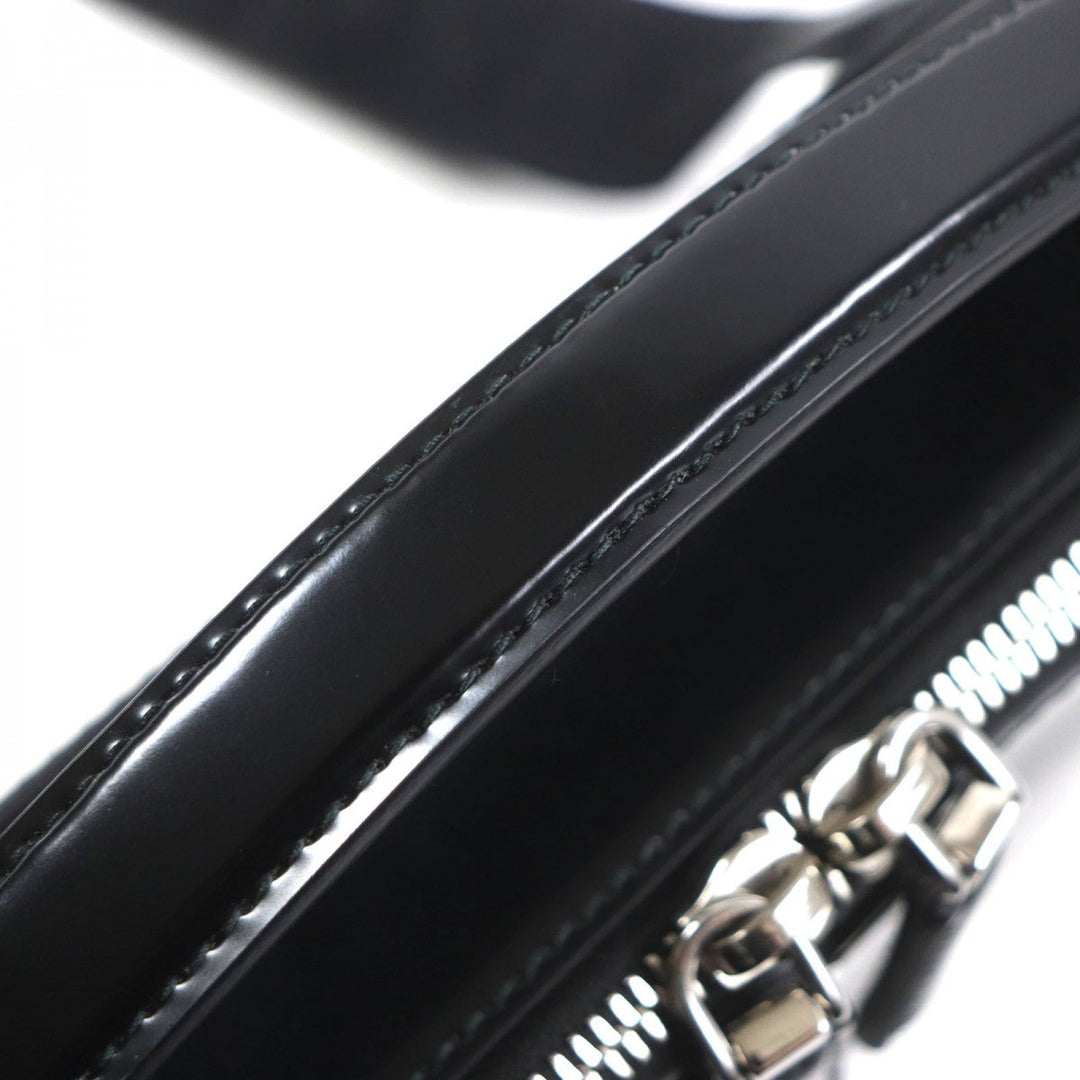PRADA Shoulder Bag 2VH069 Main: Brushed leather black Brick mens Used Authentic