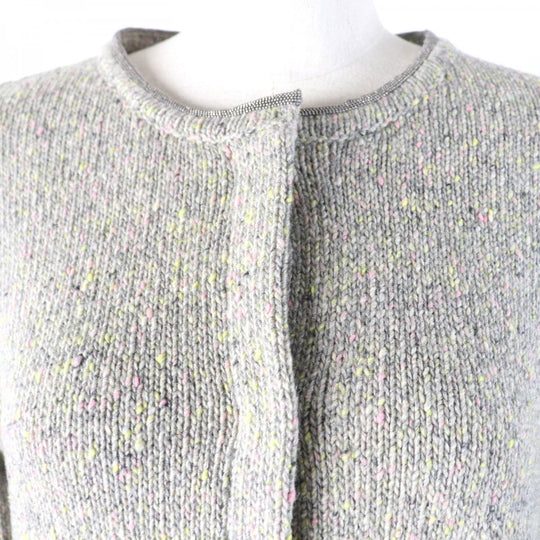 Brunello Cucinelli cardigan cashmere gray L