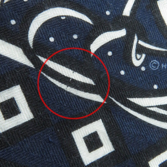 HERMES scarf cashmere Navy Calegean 140 Fouets and Badines Whips and Grips