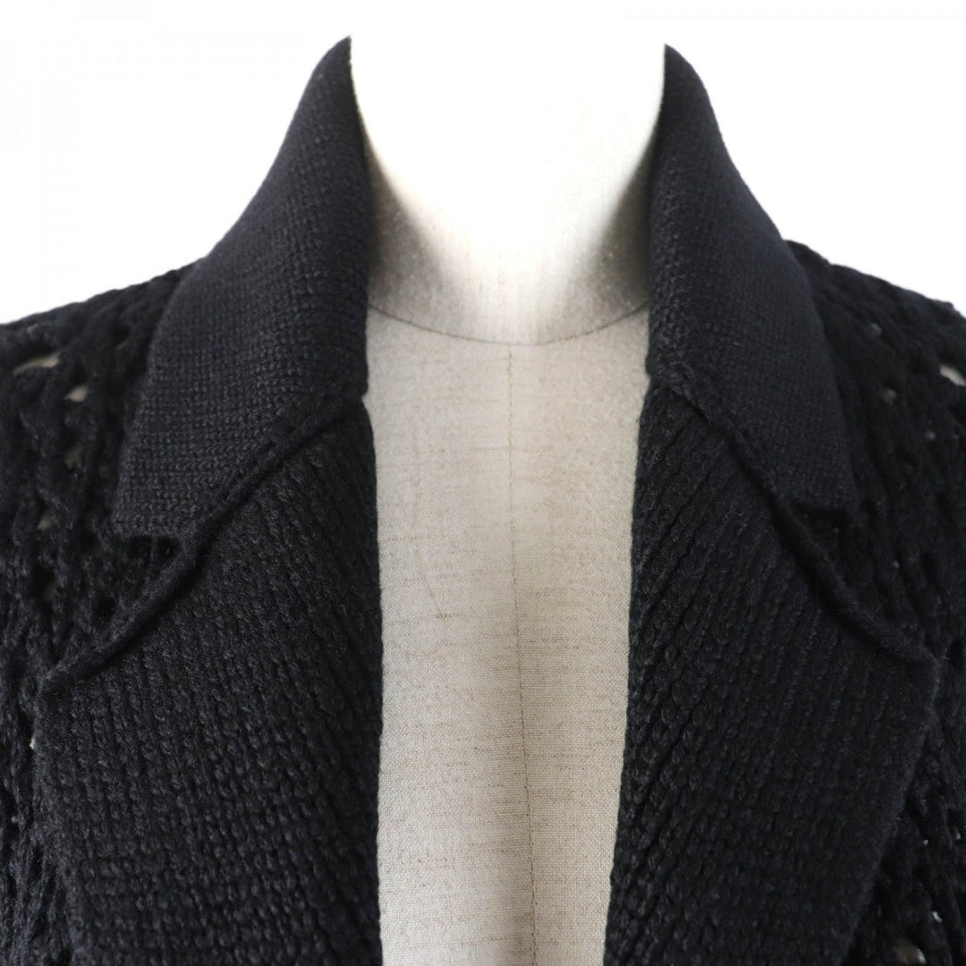 CHANEL cardigan P72095K10354 Main: 100% cashmere, part: 82% cotton, part: 18% polyamide black Women 36 Used Authentic