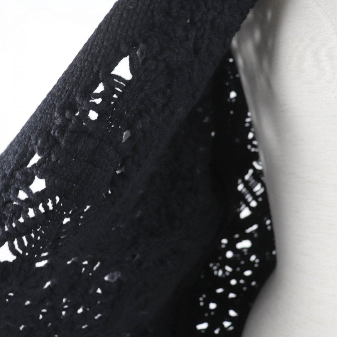 CHANEL cardigan P72095K10354 Main: 100% cashmere, part: 82% cotton, part: 18% polyamide black Women 36 Used Authentic