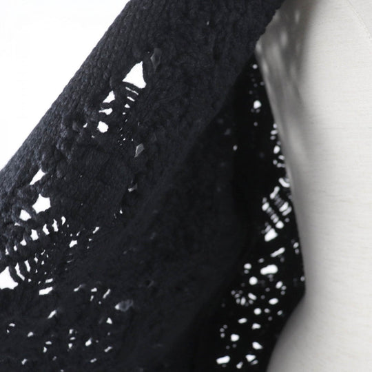 CHANEL cardigan P72095K10354 Main: 100% cashmere, part: 82% cotton, part: 18% polyamide black Women 36 Used Authentic