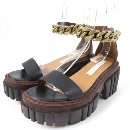 Stella McCartney Sandals Main: Leather black Emily Women 37 Used Authentic