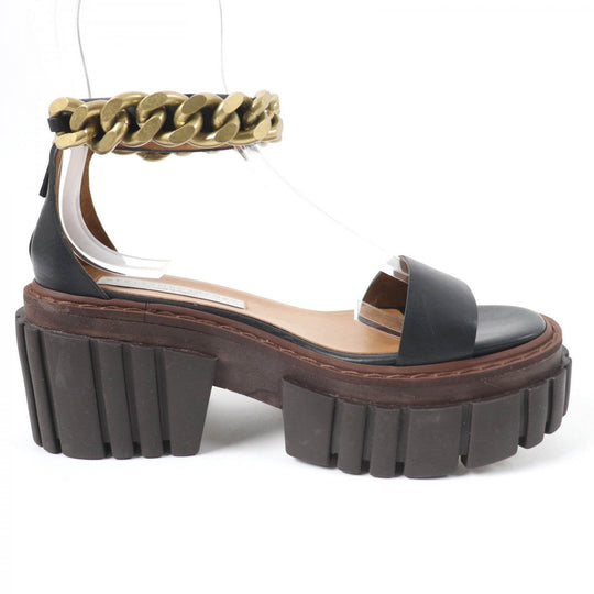 Stella McCartney Sandals Main: Leather black Emily Women 37 Used Authentic