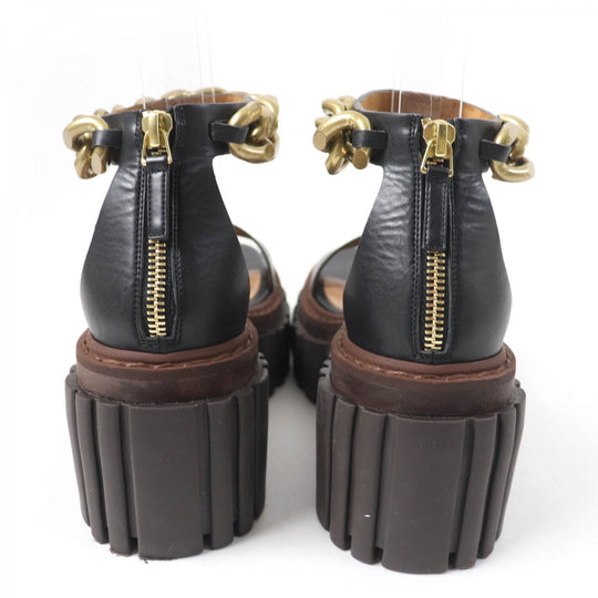 Stella McCartney Sandals Main: Leather black Emily Women 37 Used Authentic