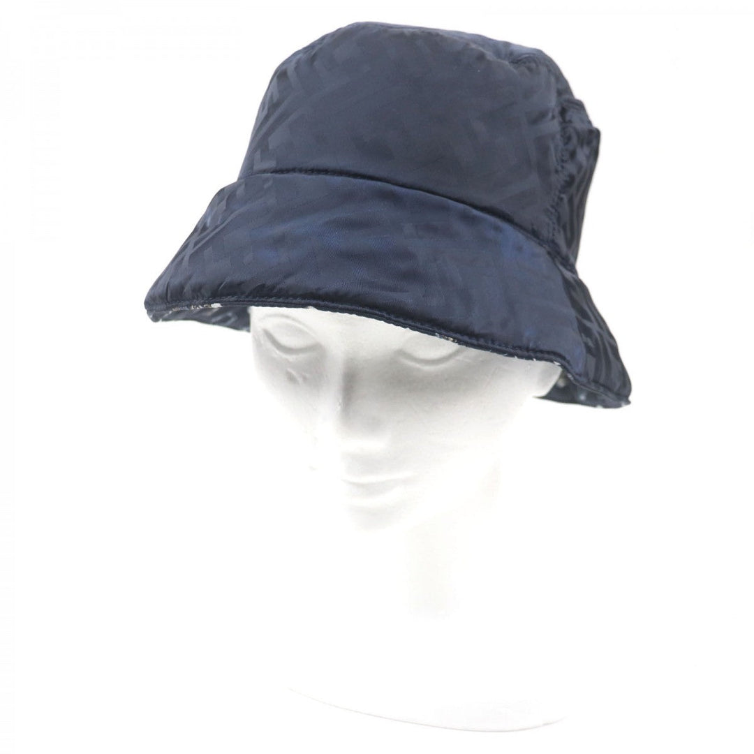 FENDI hat FXQ966 Main: 100% nylon, Lining: 100% nylon Navy mens Used Authentic