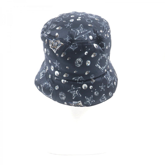 FENDI hat FXQ966 Main: 100% nylon, Lining: 100% nylon Navy mens Used Authentic