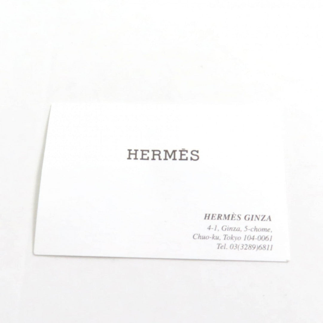 HERMES beret Outer: 100% cashmere, Lining: 65% rayon, Lining: 35% silk, Part: 100% polyester GREGE Saint Honore Charm Women 58 Used Authentic