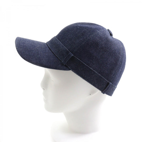 HERMES cap cotton Indigo