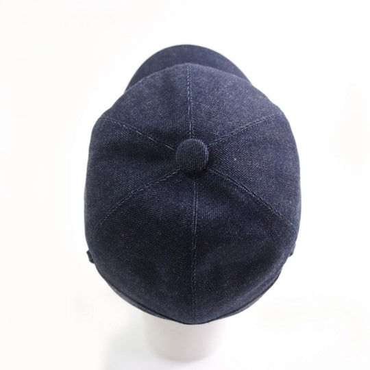 HERMES cap cotton Indigo