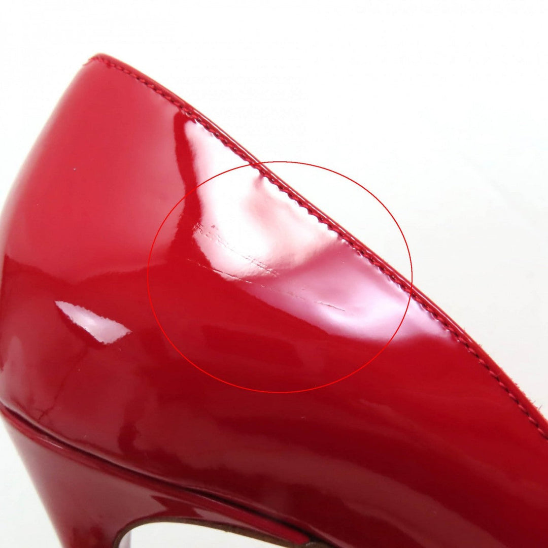 Christian Louboutin pumps Main: Patent leather Red Women 37.5 Used Authentic