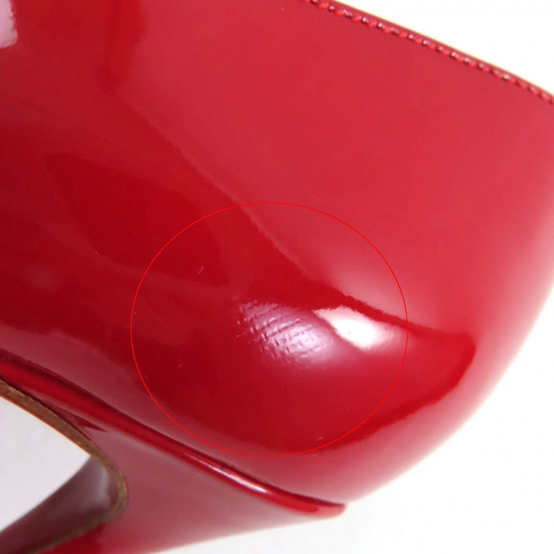 Christian Louboutin pumps Main: Patent leather Red Women 37.5 Used Authentic