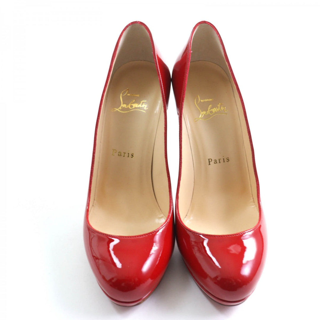 Christian Louboutin pumps Main: Patent leather Red Women 37.5 Used Authentic