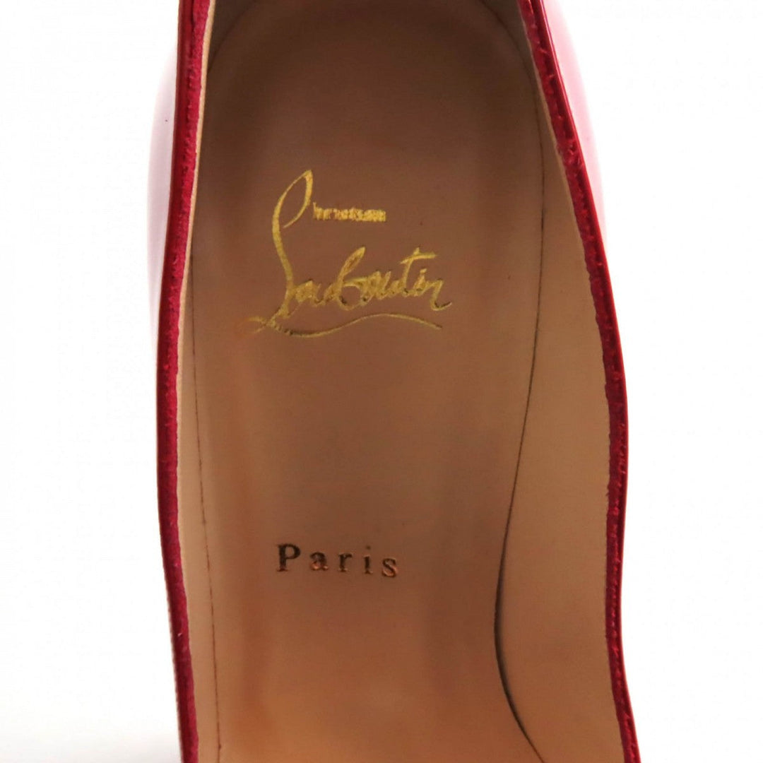 Christian Louboutin pumps Main: Patent leather Red Women 37.5 Used Authentic