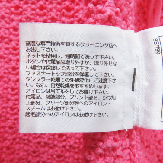 CHANEL Best 22S P72795 Main: 80% cotton, Main: 20% polyamide pink Women 34 Used Authentic