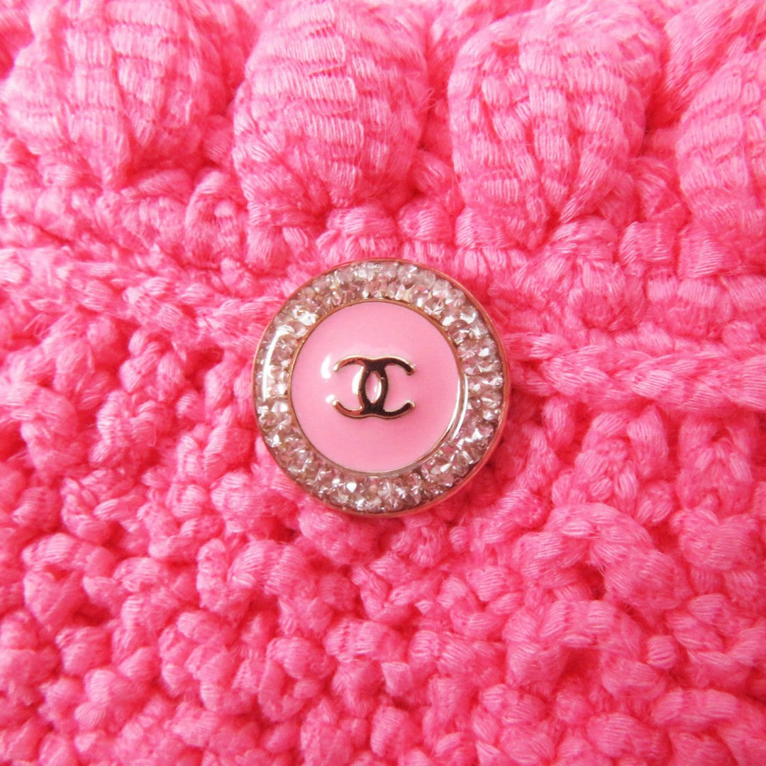 CHANEL Best 22S P72795 Main: 80% cotton, Main: 20% polyamide pink Women 34 Used Authentic