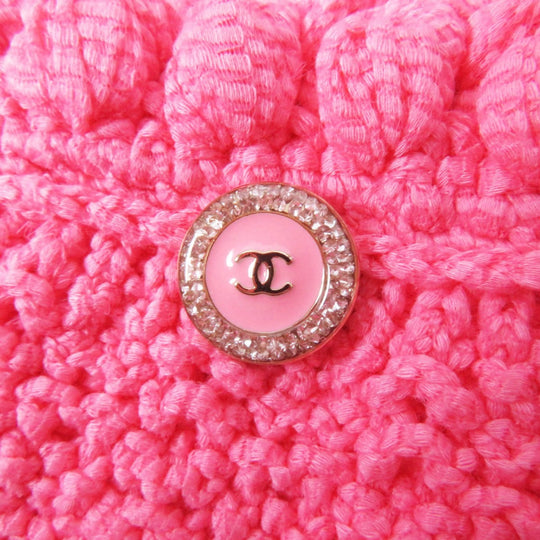 CHANEL Best 22S P72795 Main: 80% cotton, Main: 20% polyamide pink Women 34 Used Authentic