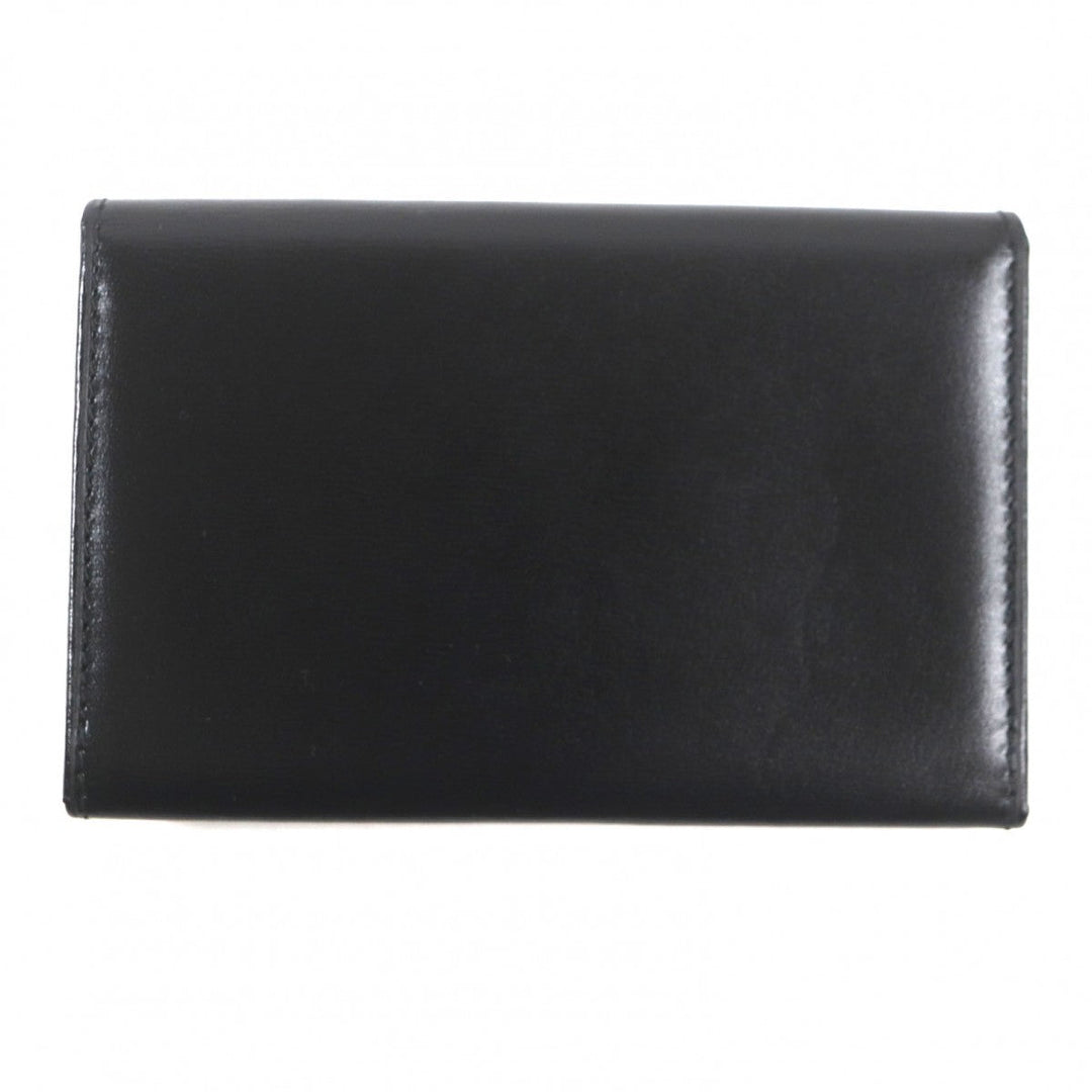 CARTIER name card holder L3000132 leather black Pasha