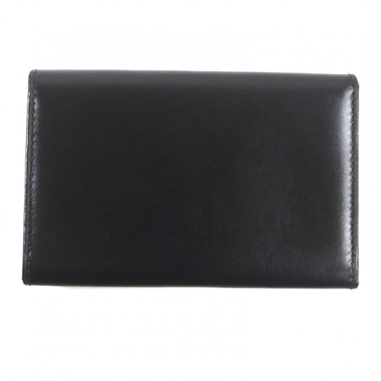 CARTIER name card holder L3000132 leather black Pasha