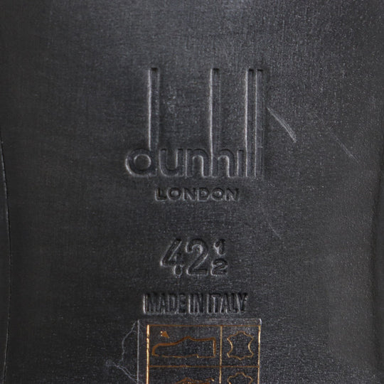 Dunhill Leather shoes leather black 42.5