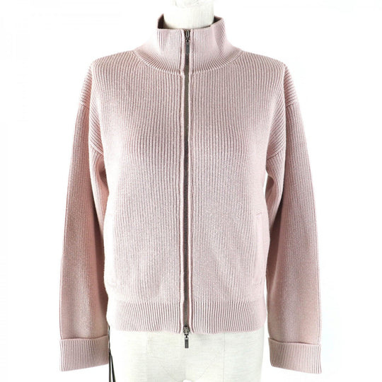 FOXEY cardigan 42604 Main: 70% wool, Main: 30% silk Antique beige Robin Women 40 Used Authentic